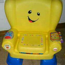 Fisher-Price Laugh & Learn Smart Stages Chair Musical Toddler Toy!