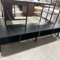 VOWNER TV Cabinet, TV Board, Lowboard for TV, TV Cabinet, TV Stand, TV Shelf up to 65 Inches