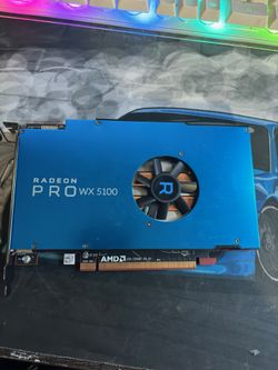 Radion graphics card wx 5100