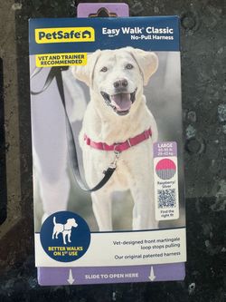 Postage ways walk no pull harness large