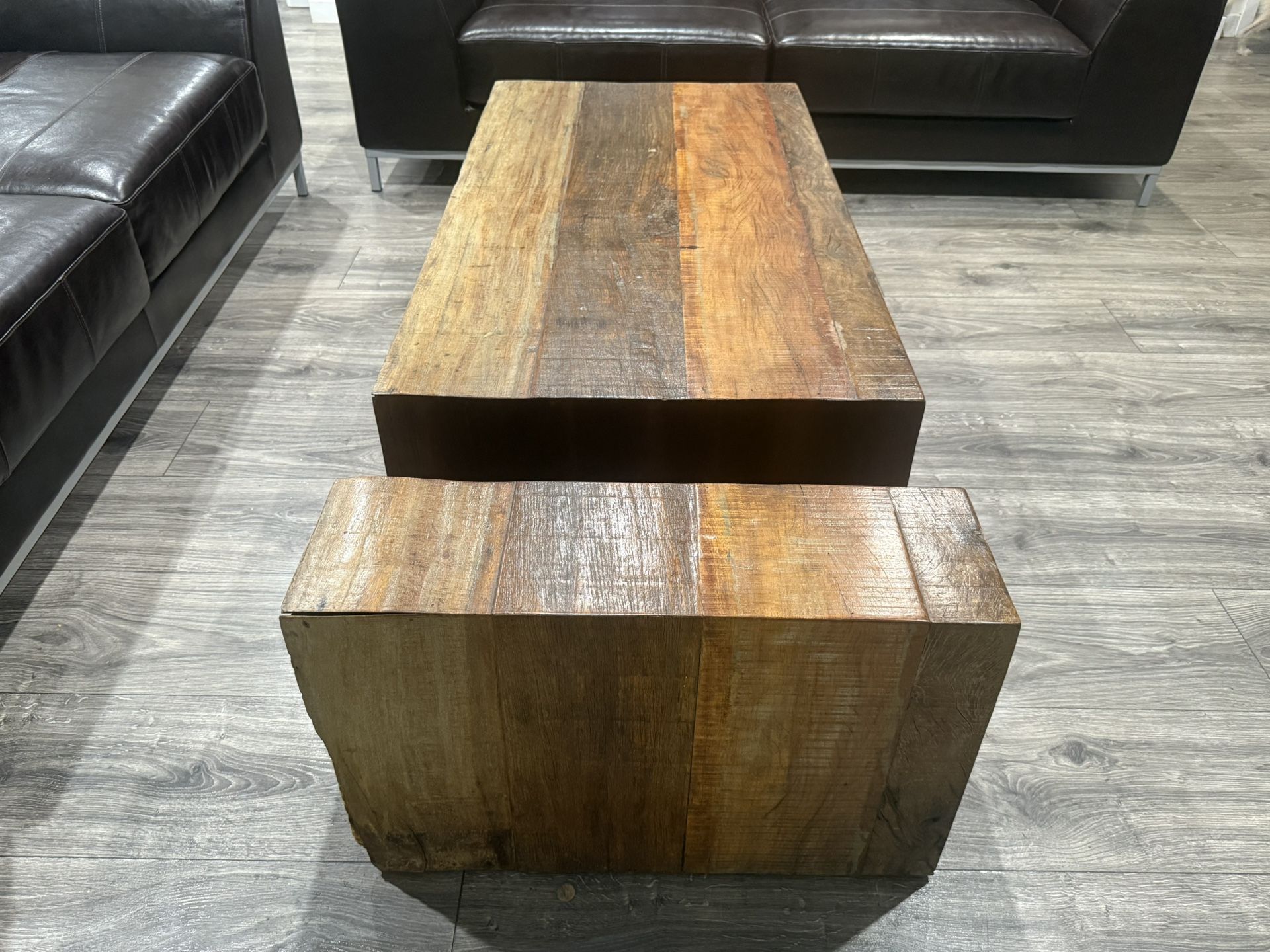 Buttercup Wood Coffee Table 2 Drawers 