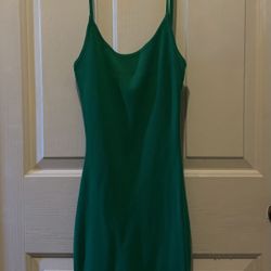 Hera Collection Vibrant Green Midi Dress