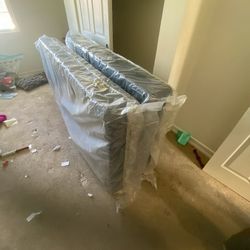 Free new twin box springs and sectional / couch
