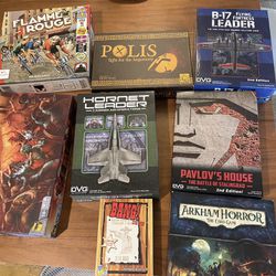Many Different Board Games For Sale