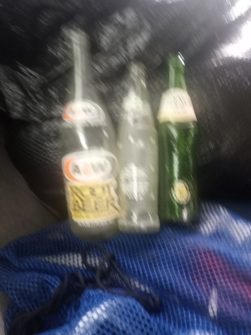 Antique Soda Bottles 