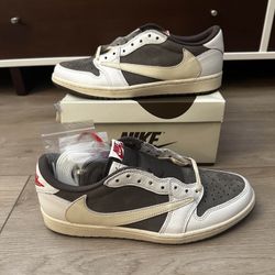 Travis Scott Jordan 1 Low Reverse Mocha