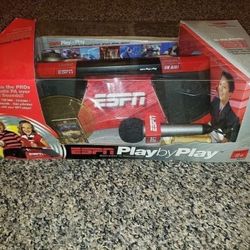 ESPN Kids play by play. Comes with microphone. 