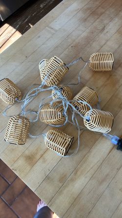 Indoor/outdoor string lights