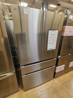 Refrigerator LG 4 door with stainless steel panels