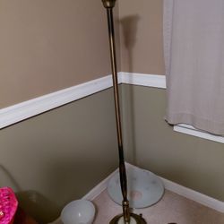 Antique Torchiere Floor Lamp