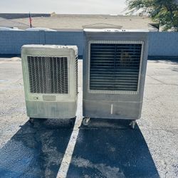 2 Portable Evaporative Coolers large one $300 ,small $100  “27ave and Glendale “
