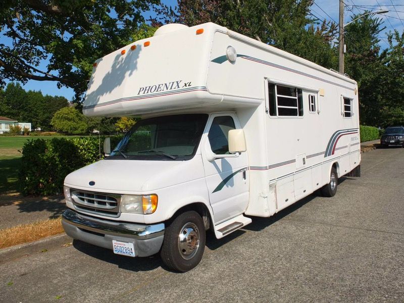 1998 Ford Phoenix XL E450 V-10 28ft Class-C RV Motorhome Only 26K Miles ...