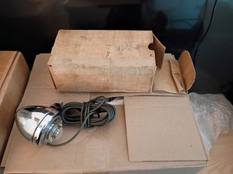 Vintage reverse light nos boxed up condition 30s 40s 50s era