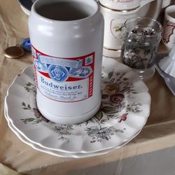 Budweiser beer Stein