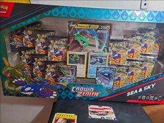 Pokémon  Crown Zenith "Sea & Sky" Premium Collection box set.