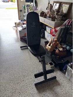 Marcy adjustable weight bench