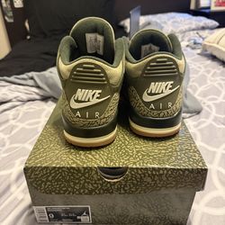Air Jordan retro 3 olives