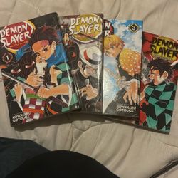 Demon Slayer Vol 1-4