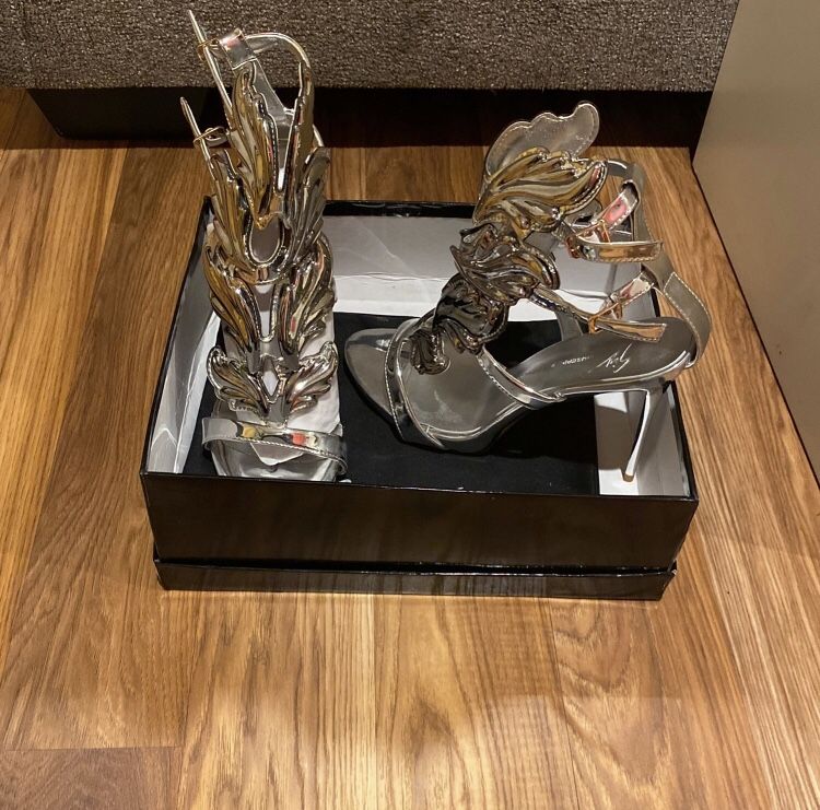 Giuseppe Zanotti Heels. Worn 3 Times Indoor, Good Condition