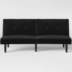 Room Essentials Black futon 