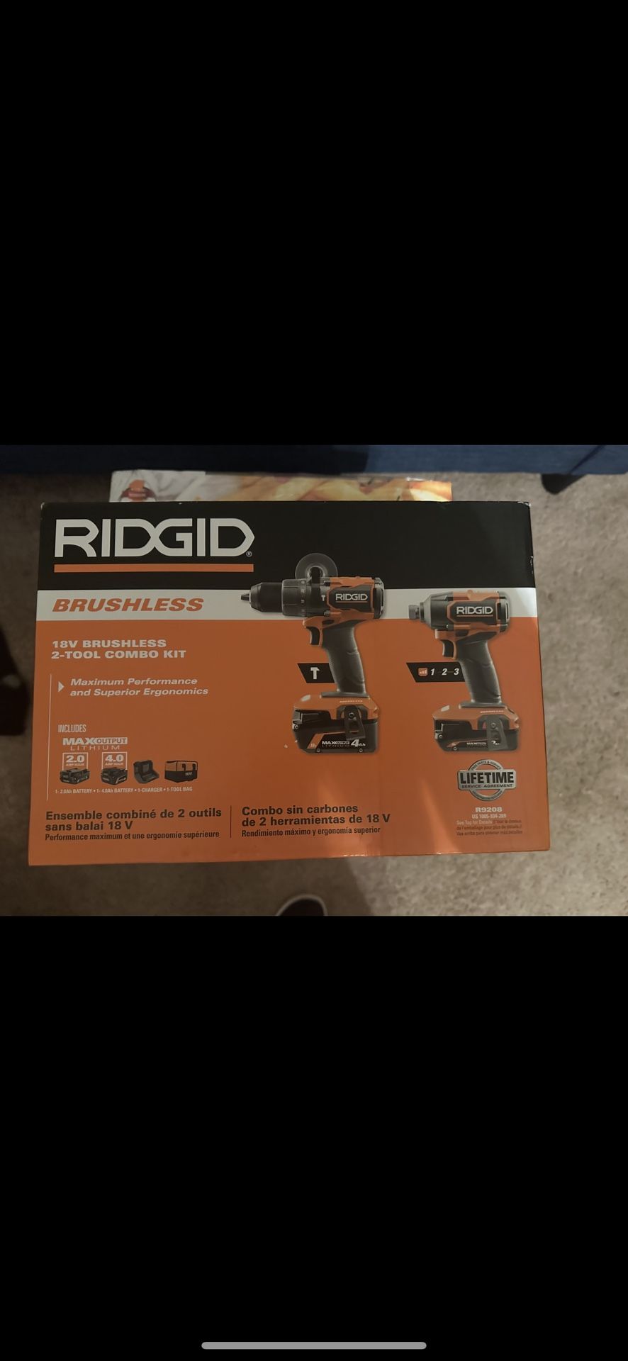 Ridgid 2 Tool Combo