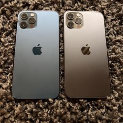 Unlocked Apple 🍏 iPhone 12 Pro (Blue or Gray) 128GB - Good Condition