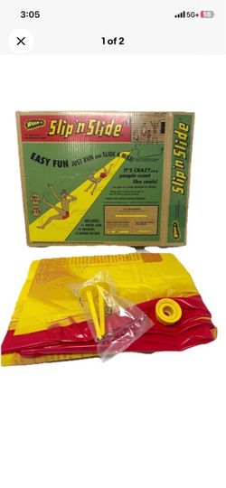Vintage Wham-O Slip N Slide New In Plastic w/ Box Retro Summer Toy