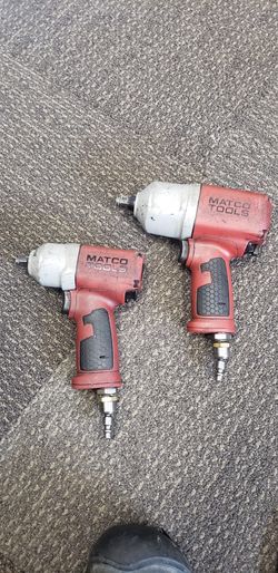 Matco 1/2, 3/8 impact air guns wrenches