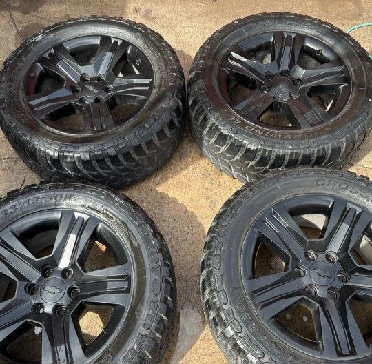 Chevrolet Tires And Rims for Sale in El Paso, TX OfferUp