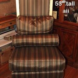 2 classic Henrendon Custom Upholstered chairs 