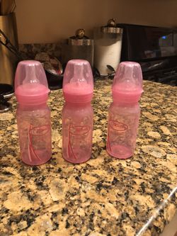 3 dr browm bottles/ 0-3 months/ all for $10