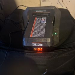 Ridged 2ah Battery +charger