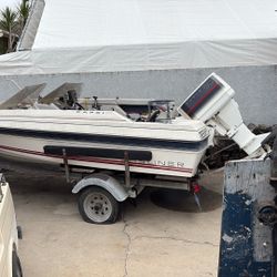 Bayliner fishing boat