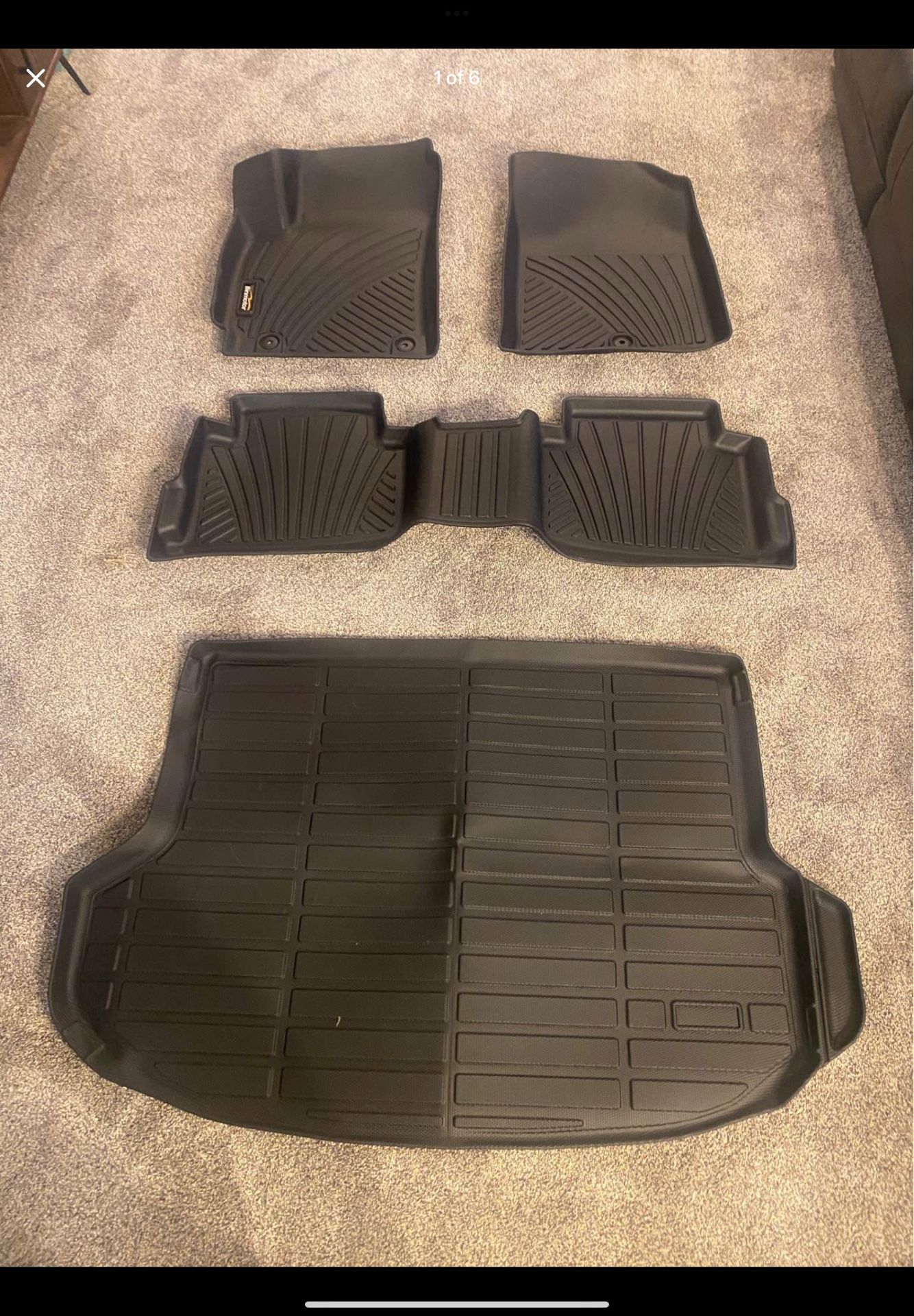 Kia Seltos 2024-2025 All Weather Floor Liners