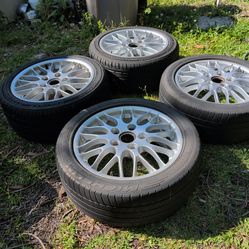 Porsche 924t rims 17"