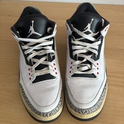 Air Jordan 3 Retro Cement, Size 12