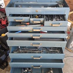 Rolling 9 Drawer Tool Box