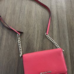 New Michael Kors Crossbody Red With Tags