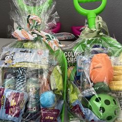 Easter basket for boy and girl