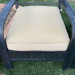 2 Piece Outdoor Lounge Chair Cushions