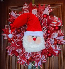 Santa Wreath