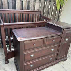 Baby Crib Changing Table 