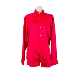 Gucci Women Shirt Red Crystal