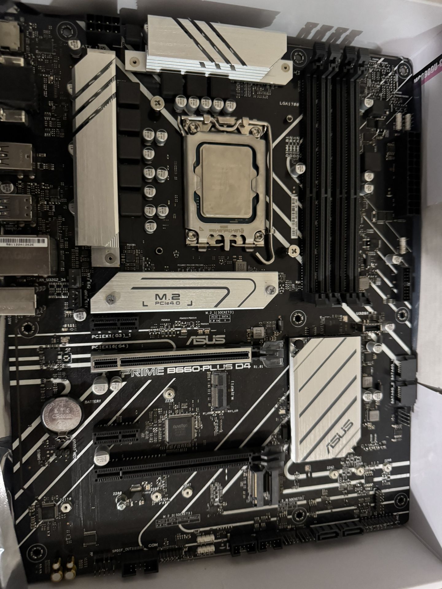 Asus Prime B660-plus D4 Motherboard