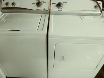 Nice Kenmore set washer and electric dryer they both work great