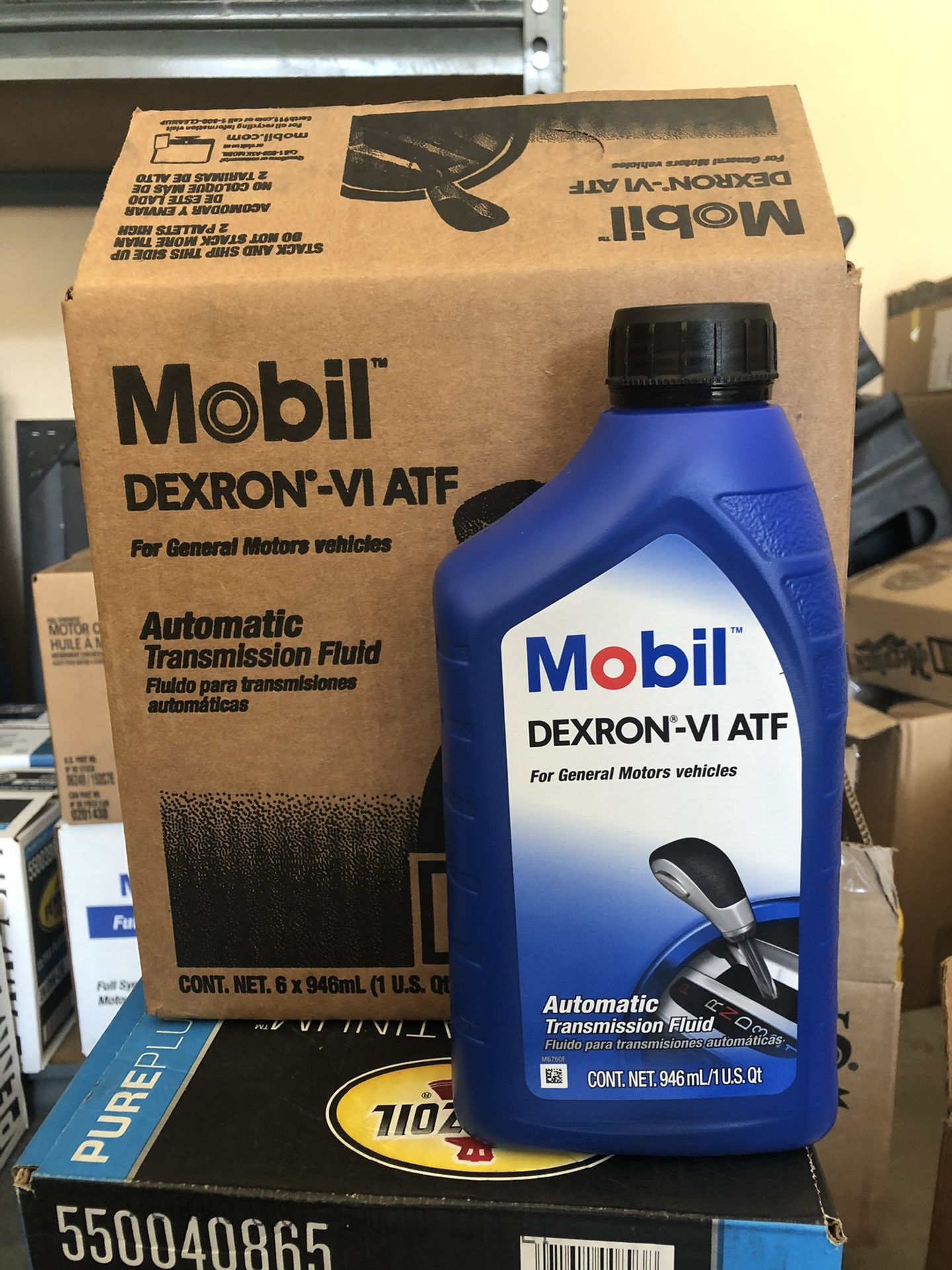 Mobil DEXRON-VI ATF Automatic transmission fluid 1Qt*6 bottles