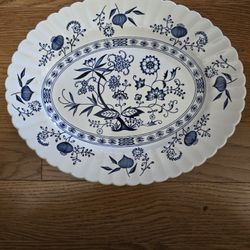 Classic J&G Meakin England Blue Nordic Platter