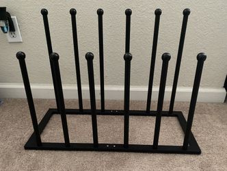 Boot rack organizer
