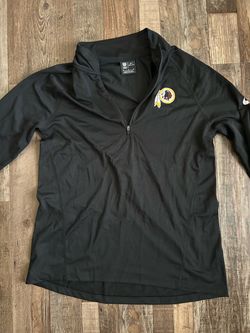 Nike NFL Washington Redskins Quarter-Zip Pullover woman size M
