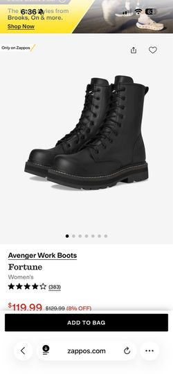 Avenger work boots w11 m10